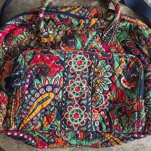 Vera Bradley Colorful Paisley Travel Bag